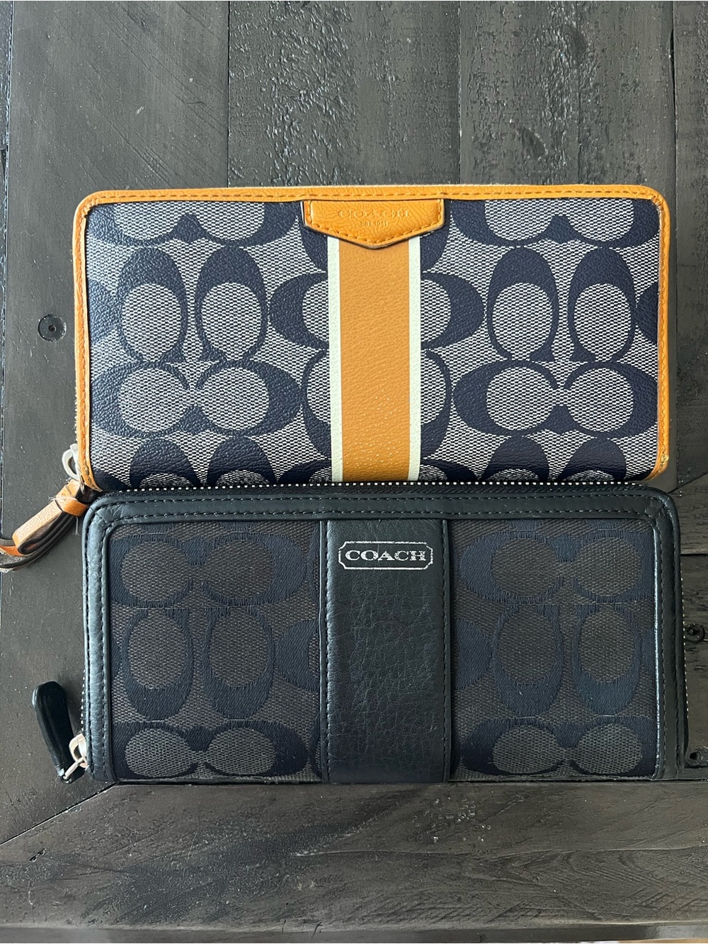 Coach Zip Wallets Bundle